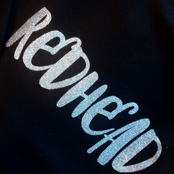 BNWT Brunette the Label x Chatters 'Redhead' Sweatshirt size L/XL - Picture 3 of 6